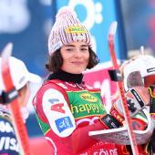 Julia Scheib has broken two Austrian women's curses at once. © ANSA / ANNA SZILAGYI