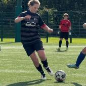 Katharina Schuler, striker of the Red Lions Tarsch