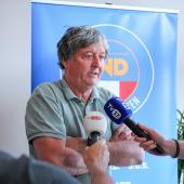 Klaus Schuster, President of the South Tyrolean Football Association. © Niccolo Dametto