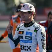 Lando Norris avait des raisons de se réjouir. © APA/afp / YURI CORTEZ