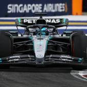 Mercedes a montré ses atouts à Singapour. © ANSA / FAZRY ISMAIL