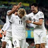 Nick Woltemade scored for Germany. © APA/afp / PAUL FAITH