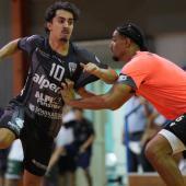 Samuel Gerstgrasser (links) verlor mit Alperia Meran. © R.Eheim