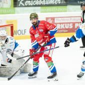 Stephan Deluca et le HCG affronteront les Broncos, menés par Jerkko Rämo. © Matthäus Kostner