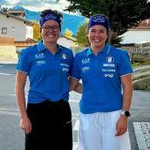 Ylvie Folie (l.) und ihre jüngere Schwester Marit (r.) wollen auf die große Wintersportbühne.
