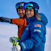 Two ski legends among themselves: Lindsey Vonn and Aksel Lund Svindal © Social Media