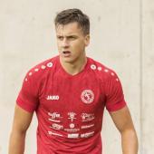 Alex Kerschbaumer, Torjäger von Latzfons Verdings. © Andrea Giacomelli