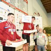 Finn Brooks (Mitte) stand zweimal ganz oben. © Swimmeeting Südtirol