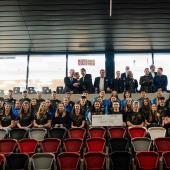 Im Drususstadion gab es ein Get-Together.