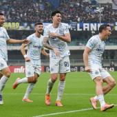 L'Inter a remporté une victoire spectaculaire. © ANSA / Emanuele Pennacchio