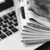 Journalisten der SportNews-Redaktion beteiligen sich am nationalen Streik. © shutterstock