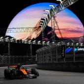 Lando Norris war im zweiten Training in Las Vegas der Schnellste. © APA / ALEX BIERENS DE HAAN