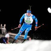 Lukas Hofer überzeugte in Östersund. © APA/afp / BJORN LARSSON ROSVALL