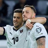 Marko Arnautovic (rechts) war der Mann des Spiels. © ANSA / MARIOS GREGORIOU