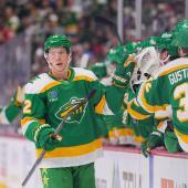 Matt Boldy and the Minnesota Wild won again. © APA / BRAD REMPEL