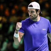 Matteo Berrettini et l'Italie ont atteint les demi-finales. © ANSA / ELISABETTA BARACCHI