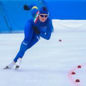 Maybritt Vigl competed in her first World Cup race in Salt Lake City. © Adolf Bertolini