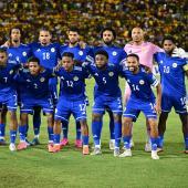 Avec ce onze de départ, Curaçao a réalisé un exploit historique en fin de qualifications pour la Coupe du monde. © APA/afp / RICARDO MAKYN