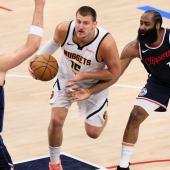 NBA-Stars wie Nikola Jokic aus Serbien haben gute Chancen, im All-Star-Spiel dabei zu sein. © ANSA / ALLISON DINNER