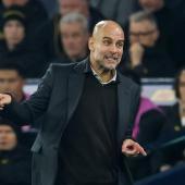 Pep Guardiola is about to make his 1.000th appearance as a manager. © ANSA / ADAM VAUGHAN
