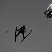 Russian ski jumpers will not be competing at the Olympics. © APA/afp / JONATHAN NACKSTRAND