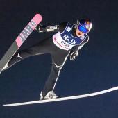 Ryoyu Kobayashi war am Sonntag nicht zu schlagen. © APA/afp / GEIR OLSEN