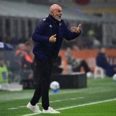 Stefano Pioli a été limogé de son poste d'entraîneur à Florence. © APA/afp / PIERO CRUCIATTI