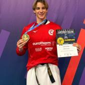 Alexander Oberhofer kürte sich zum Italienmeister in der U21-Kategorie.