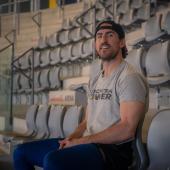 Ausnahmespieler des HC Pustertal: Cole Bardreau. © Thomas Debelyak