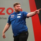 Cameron Menzies  verlor am Montagabend völlig die Nerven. © PDC