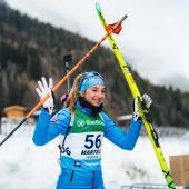 Carlotta Gaudero gewann bei den Damen. © Josef Plaickner