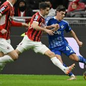 Christian Pulisic and Alex Valle (Como/r.) will not be dueling in Australia after all. © ANSA / Daniel Dal Zennaro / Daz