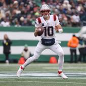 Dake Maye führte sein Team an die Spitze ihrer Division. © APA / PAMELA SMITH