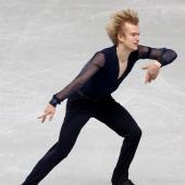 Daniel Grassl, Südtiroler Eiskunstläufer. © APA/afp / PAUL MILLER