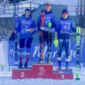 Das Podest des Marlene Cups am Furkelpass.