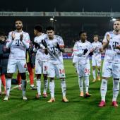 FC Bayern are the autumn champions in the Bundesliga. © ANSA / RONALD WITTEK