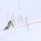 The slalom in Alta Badia kicked up a lot of dust. © ANSA / ANDREA SOLERO
