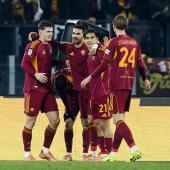 AS Roma secured a commanding victory. © ANSA / ANGELO CARCONI