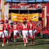 Die Kansas City Chiefs verlassen das Arrowhead Stadium. © APA / JAMIE SQUIRE
