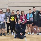 Die Medaillengewinner des austragenden Vereins ASV Klausen.