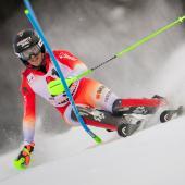 Le skieur suisse est en tête après le premier tour. © APA / GEORG HOCHMUTH