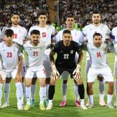 Irans Fußballteam spielt bei der WM 2026. © AFP / ATTA KENARE