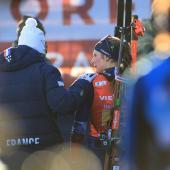 Justine Braisaz-Bouchet macht eine schwierige Zeit durch. © Pierre TEYSSOT