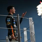 Lando Norris gab wortwörtlich Gas. © APA/afp / ANDREJ ISAKOVIC