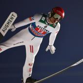 Manuel Fettner suddenly came into focus. © ANSA / ANNA SZILAGYI