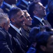 Marco Materazzi lors du tirage au sort de la Coupe du monde à Washington. © APA / PATRICK SMITH