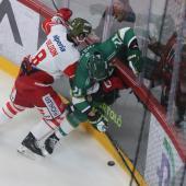 Max Gildon und der HCB drückten Ferencváros an die Wand. © Fradimedia