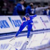 Maybritt Vigl, Südtirols Eisschnelllauf-Talent.