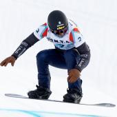 Omar Visintin will sportlich zurückschlagen. © FISI