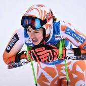 Petra Vlhova retrouve progressivement sa place en Coupe du monde. © APA/afp / MARCO BERTORELLO